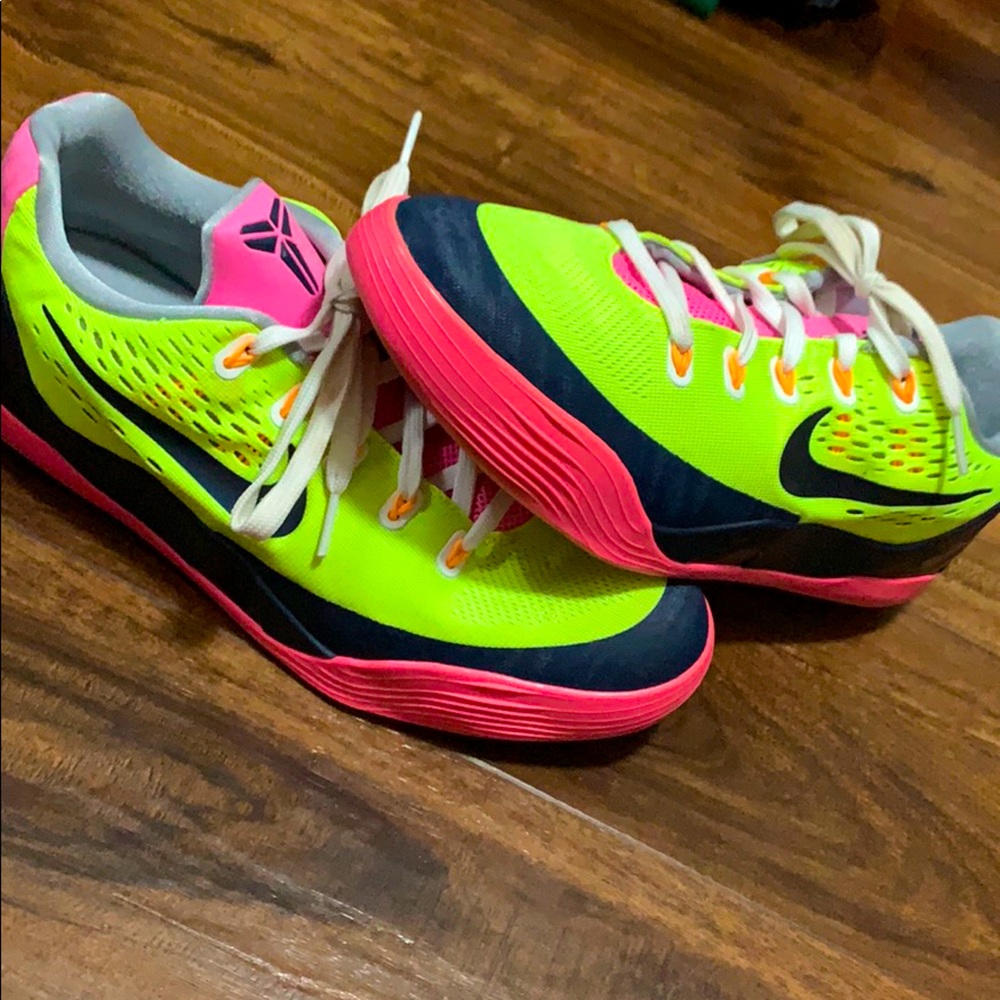 Neon Pink and Yellow/Green Kobe’s‼️
